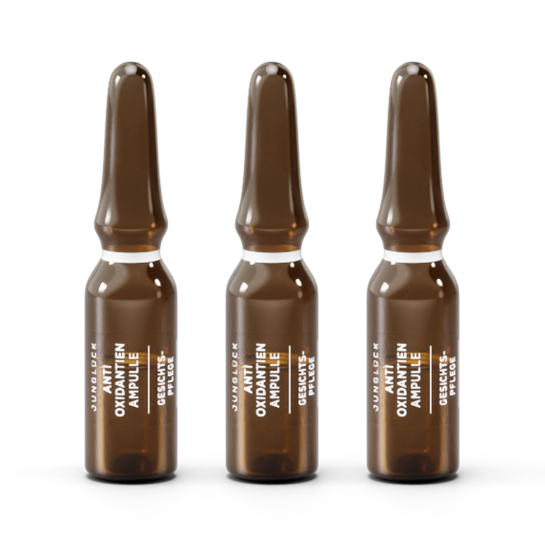Antioxidantien Ampullen Probeset JUNGLÜCK 3 x 1 ml