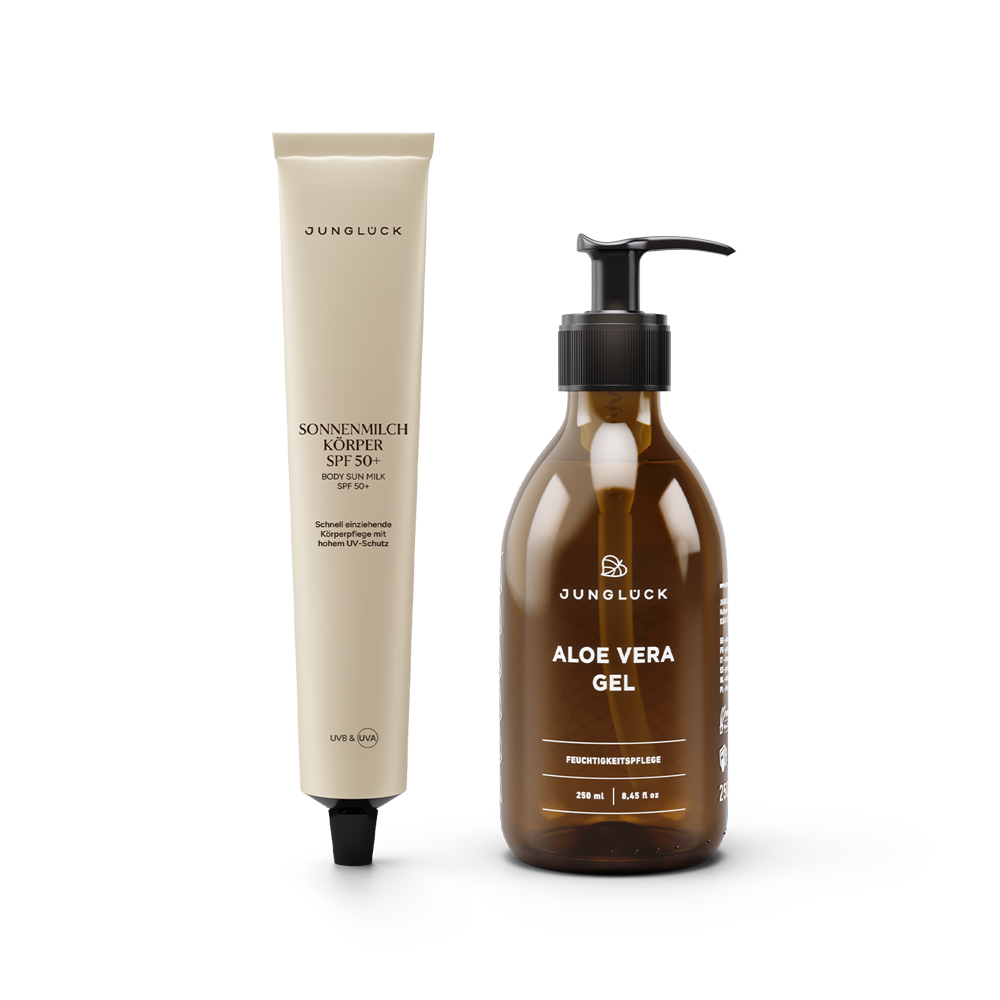 Before & After Sun Körper Kombi