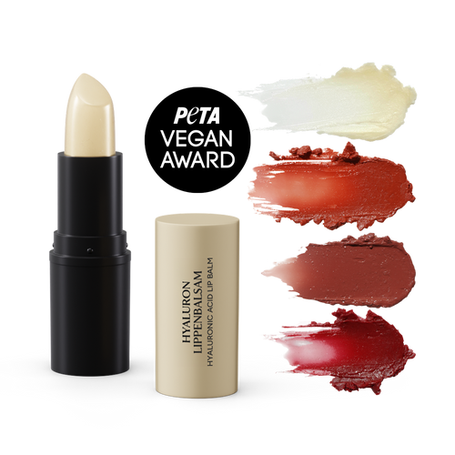 Hyaluron Lippenbalsam JUNGLÜCK alle Farben PETA AWARD