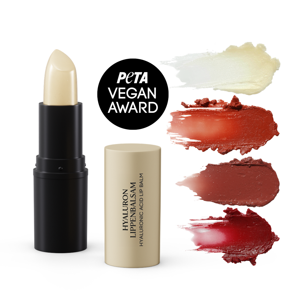 Hyaluron Lippenbalsam JUNGLÜCK alle Farben PETA AWARD